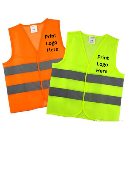 Reflective Vest (pack of 10) with LOGO printing