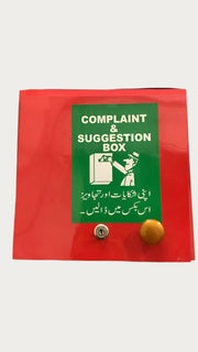 Wooden Suggestion Box
