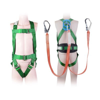 Yamada Full Body Harness with Energy Absorber Lanyard