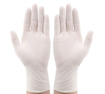 Disposable Latex Gloves (100 pcs in a box)