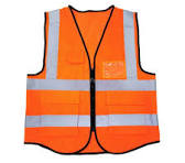 Zipper Reflective Vest (pack of 3)